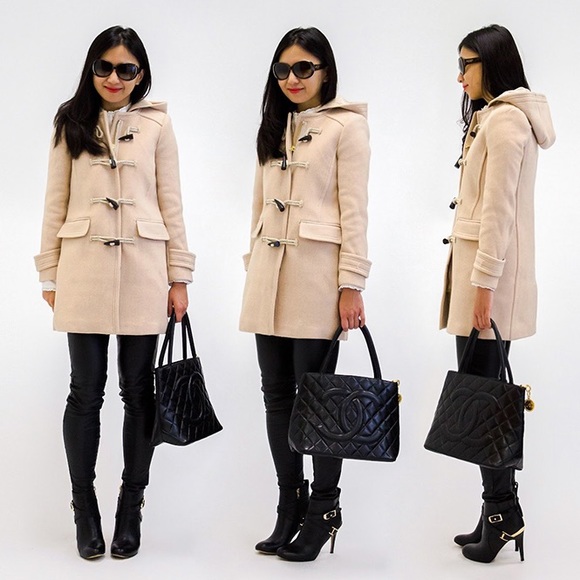 J. Crew Jackets & Blazers - J. Crew Stadium Cloth Ivory Toggle Coat - 8